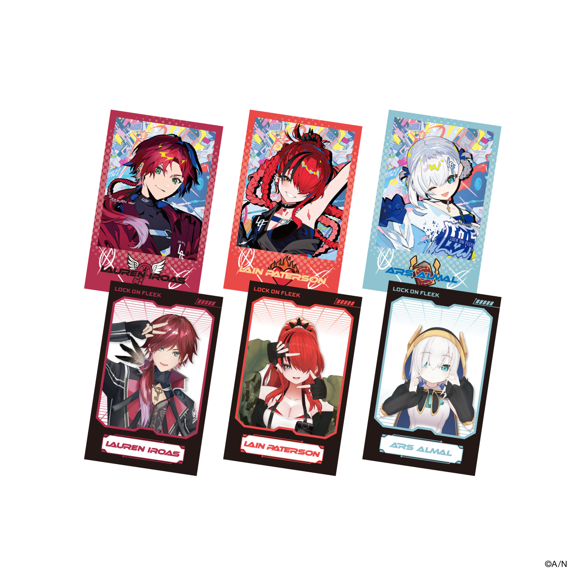 【LOCK ON FLEEK GAME FESTA】ランダムチェキ風カードの公式画像
