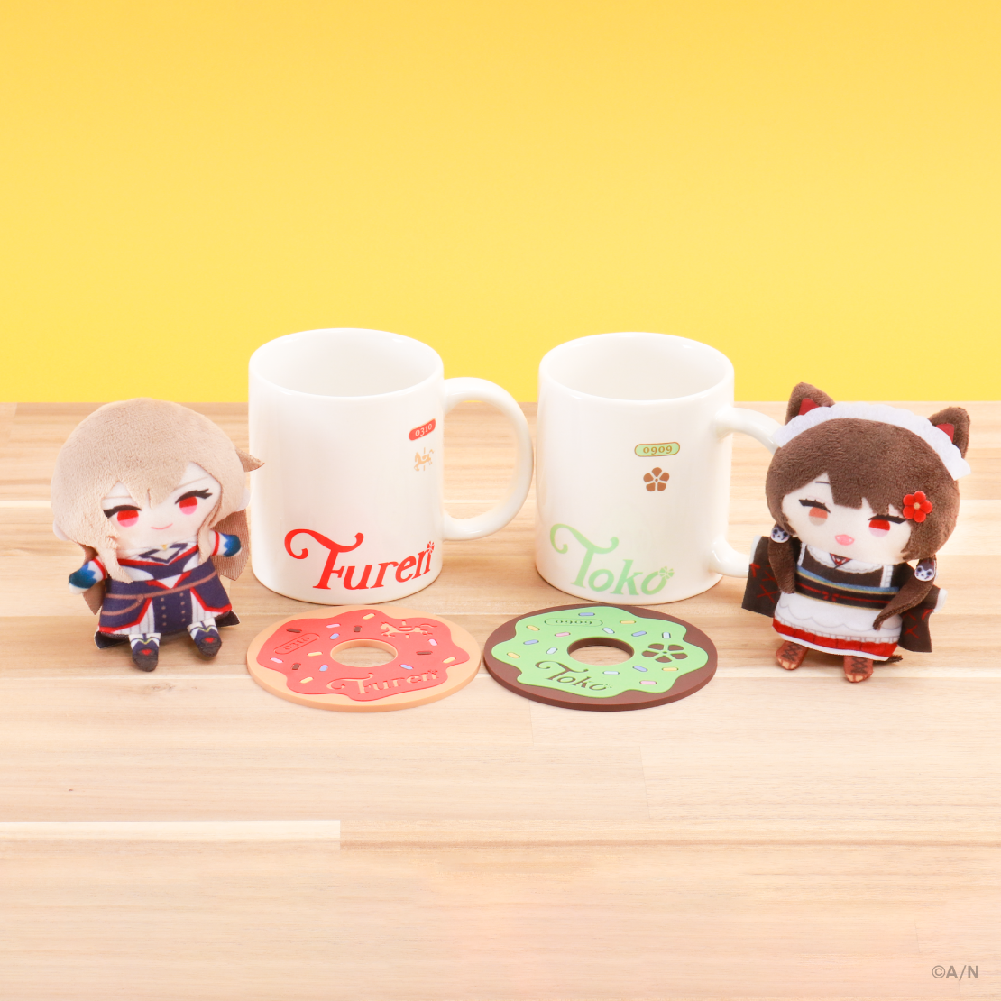 【OrenToko】マグカップ&ラバーコースターセットの商品画像