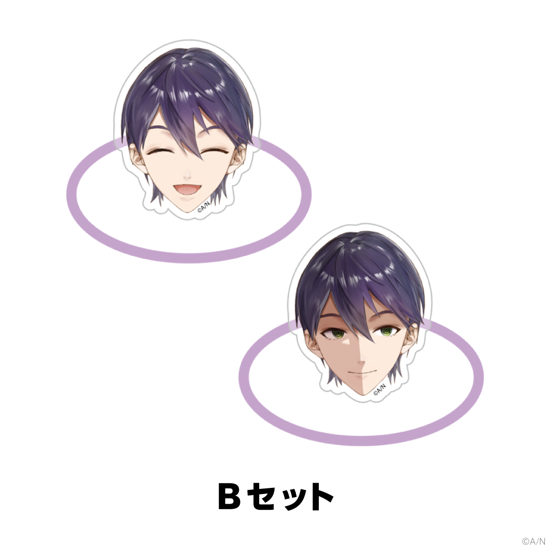 【Kenmochi Toya Celebration Goods】顔ヘアゴムセットの商品画像