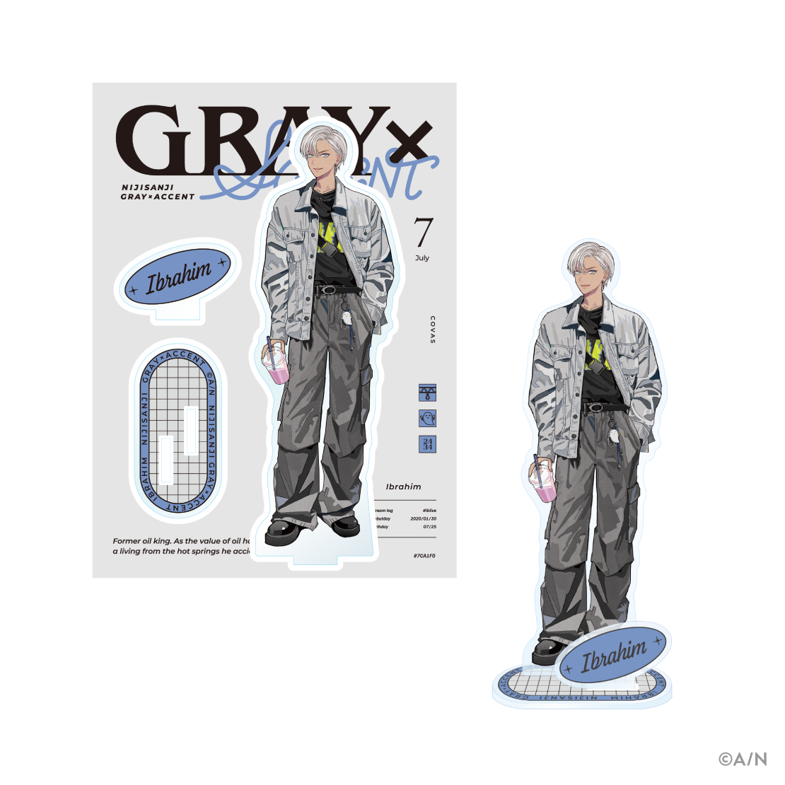 【GRAY×ACCENT】アクリルスタンドの商品画像