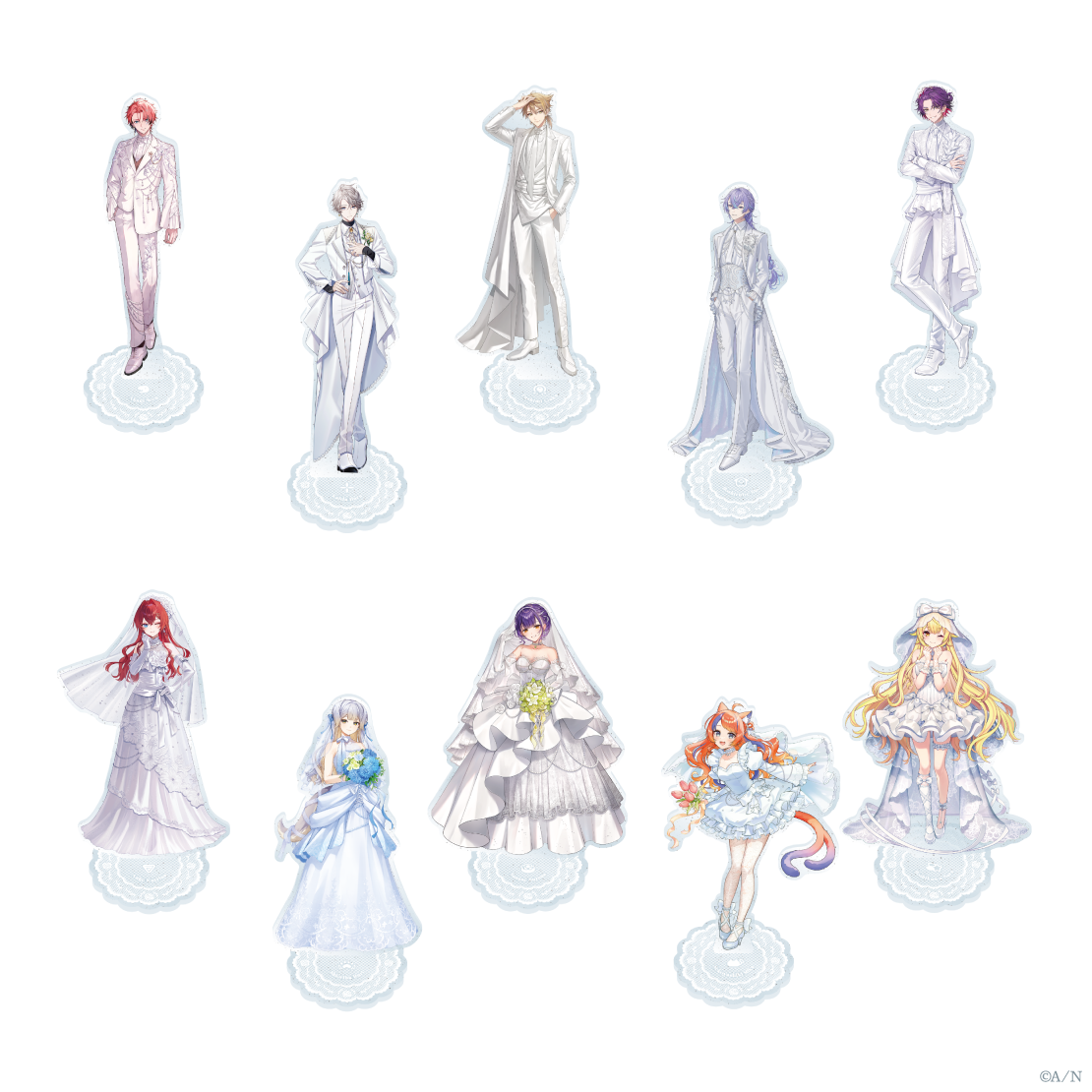 【Luminous Marriage】ラメアクリルスタンド 猫屋敷美紅の公式画像