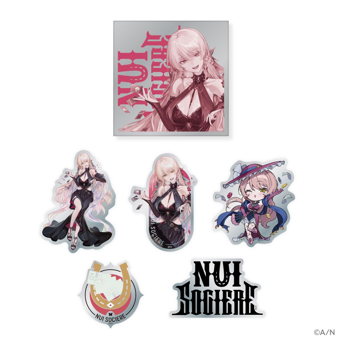 【NIJI HOLIC】缶入りステッカーセットの商品画像