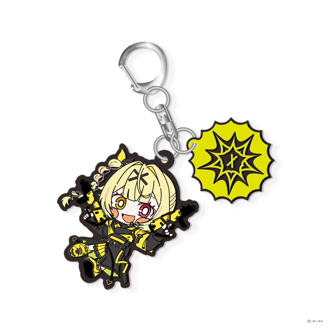 【NIJISANJI Stealth Mode Type:Ratna&Hoshikawa】2連ラバーキーホルダーの商品画像