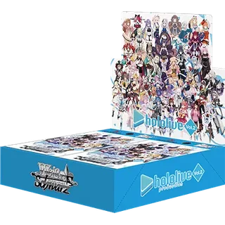 ヴァイスシュヴァルツ「ブースターパック ホロライブプロダクション Vol.2」のBOXの商品画像