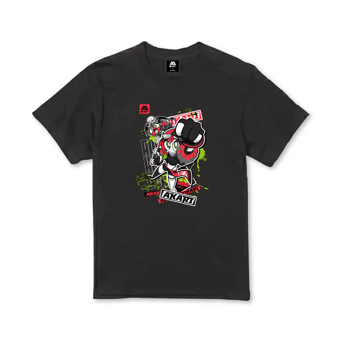 あおぎり高校 石狩あかり 誕生日記念グッズ2024 Tシャツ (L)の公式画像