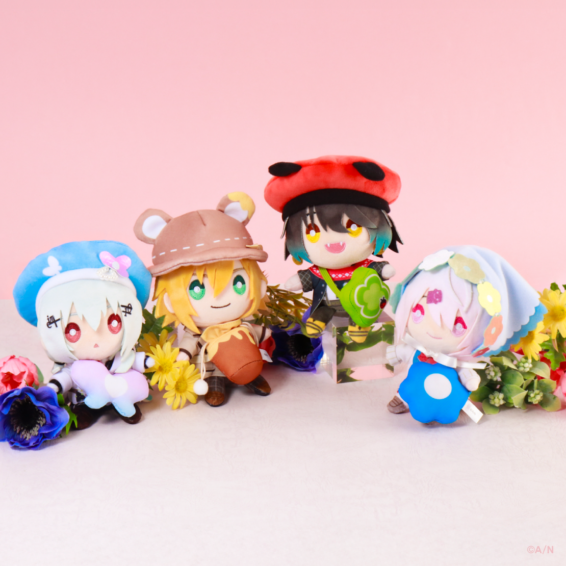 【Blooming!】にじぬい帽子&鞄 【にじいろクローゼット】