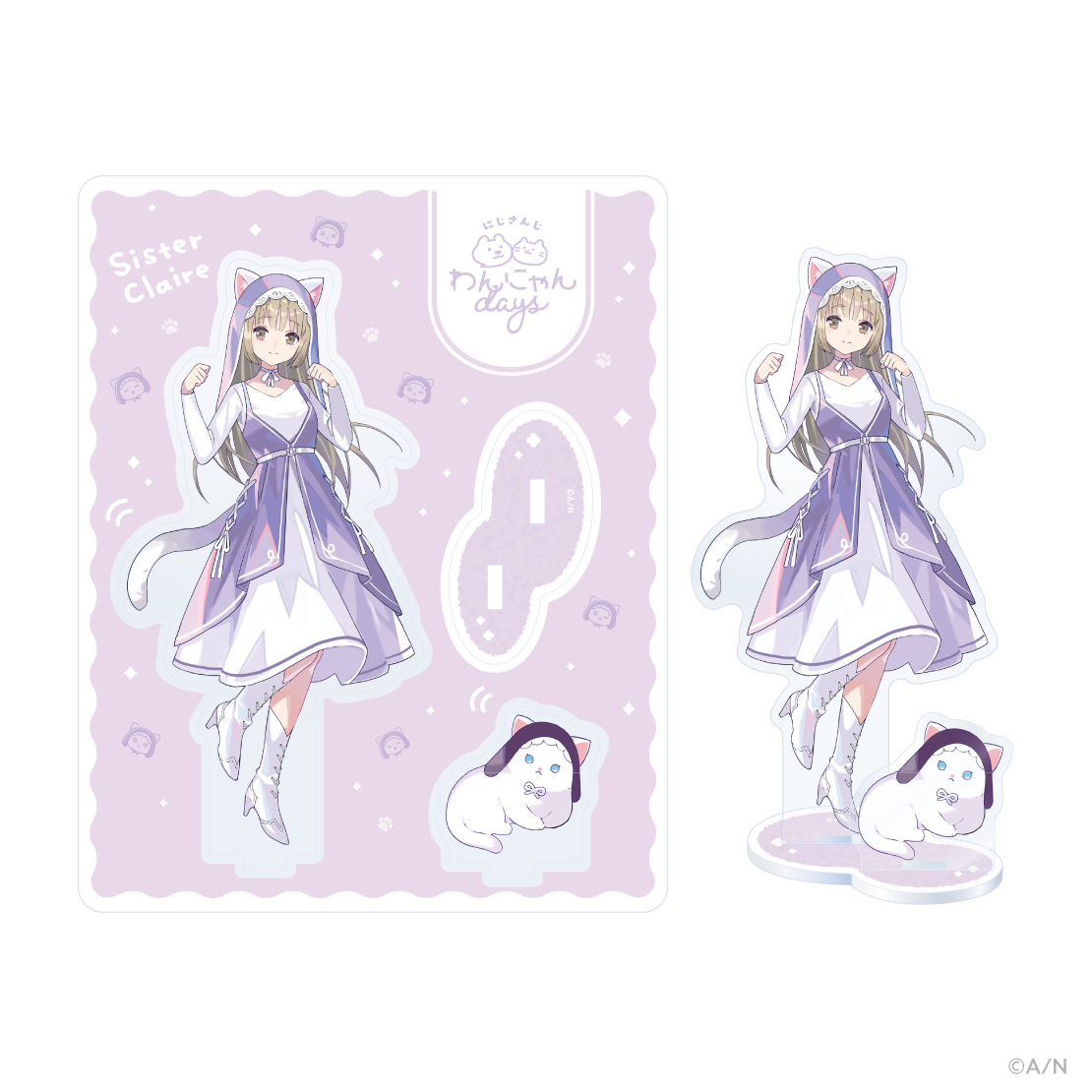 【にじさんじ わんにゃんdays】アクリルスタンドの商品画像