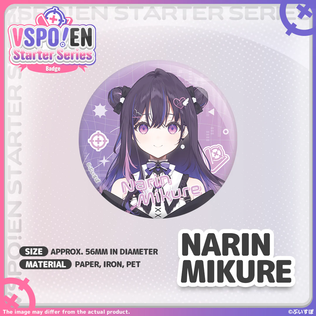 VSPO! EN Starter Series - 缶バッジ