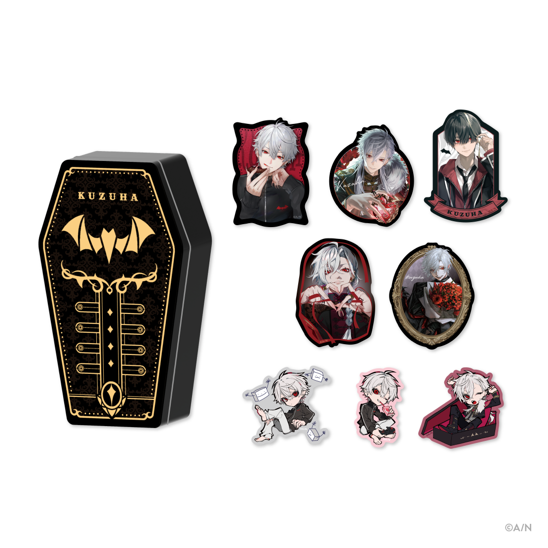 【Happy B-day to Kuzuha】缶入りステッカーセット