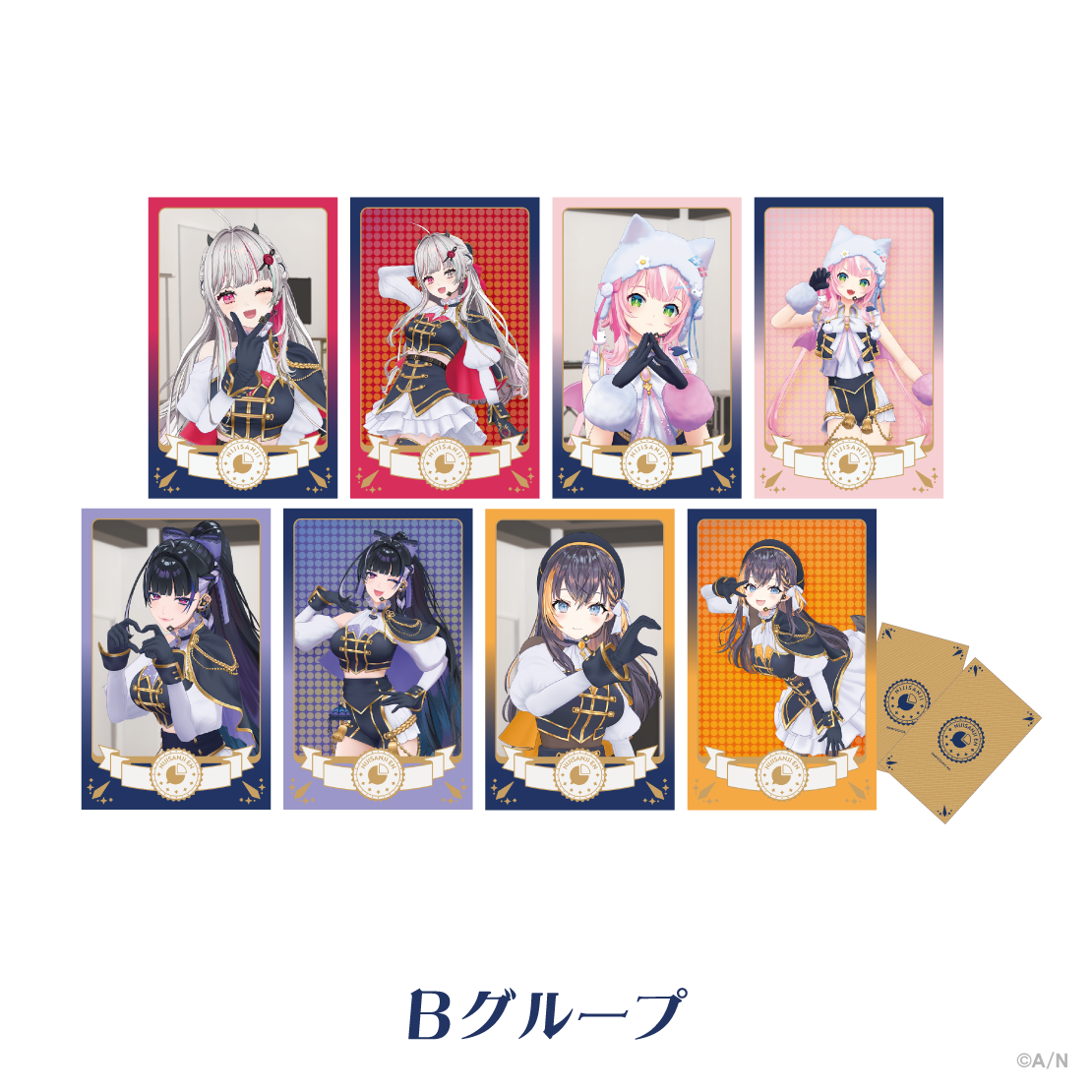 【共通衣装3Dグッズ vol.6】ランダムチェキ風カード Bグループの公式画像