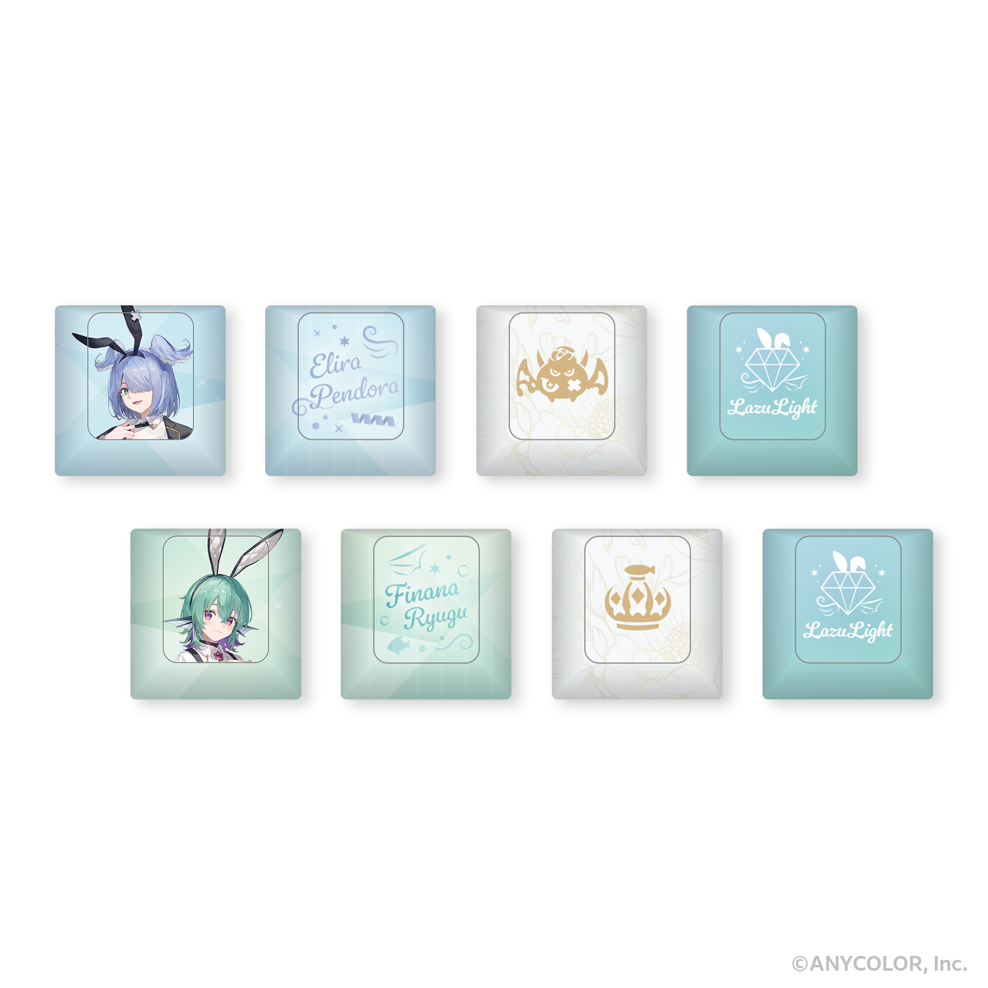 【LazuLight 4th Anniversary】キーボードキャップ4個セット エリーラ ペンドラの公式画像