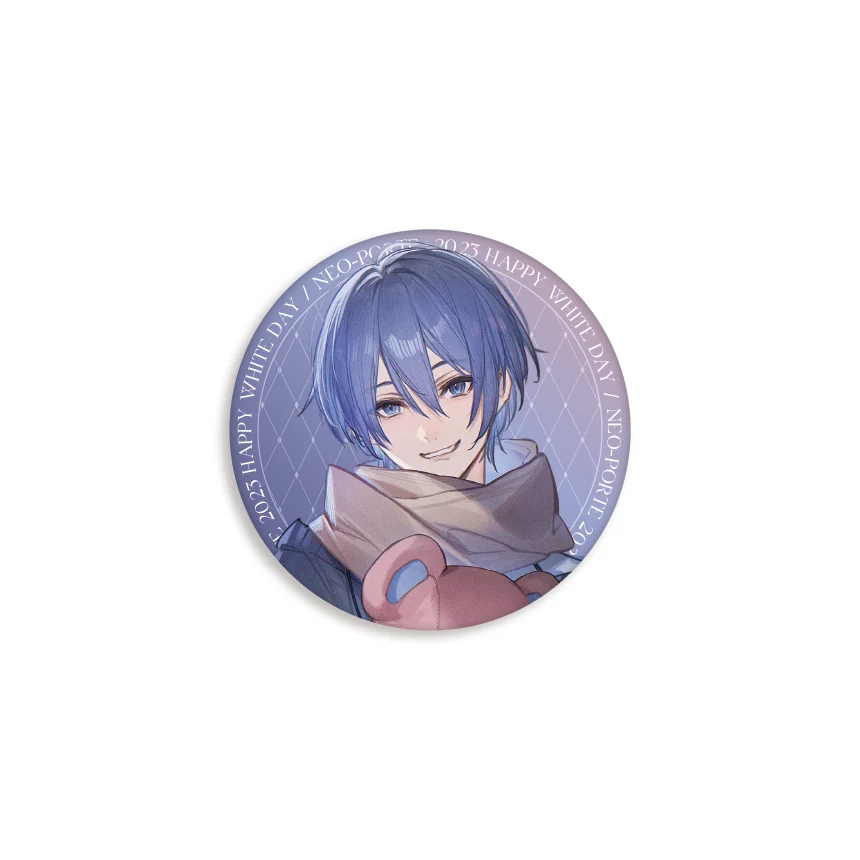 【白雪レイド】2023ホワイトデー 缶バッジ