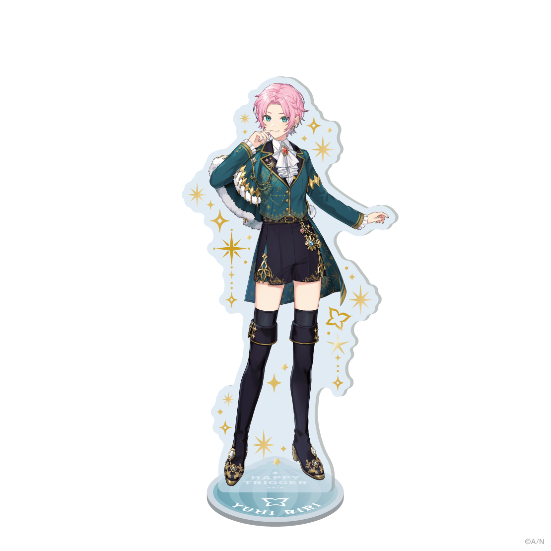 【HAPPY TRIGGER CHRISTMAS】箔押しアクリルスタンドの商品画像