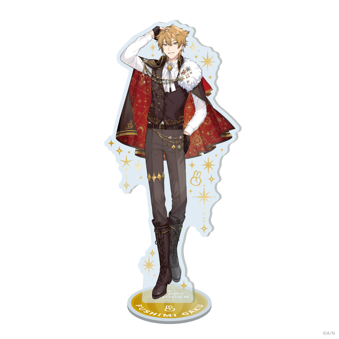【HAPPY TRIGGER CHRISTMAS】箔押しアクリルスタンドの商品画像