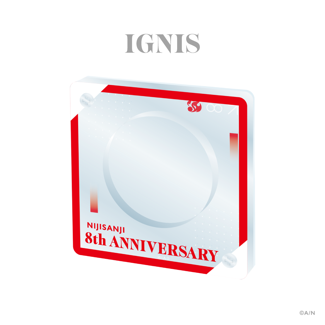 【にじさんじ 8th Anniversary】アクリル缶バッジフレームの商品画像
