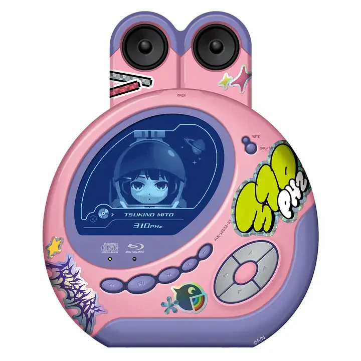 CDプレーヤーの形をした「310PHz」初回生産限定盤のパッケージ。