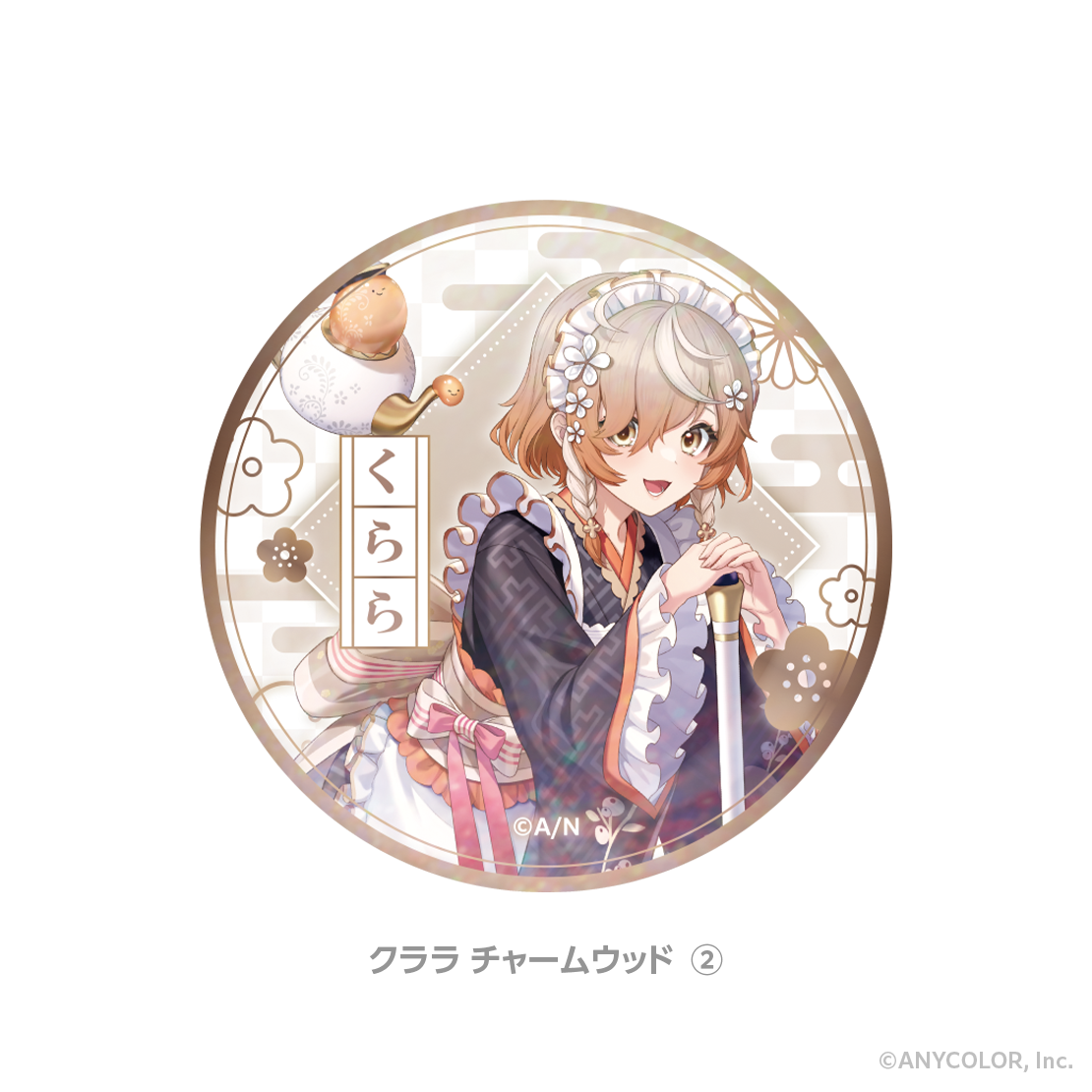 【Denauth 1st Anniversary】ホログラム缶バッジ