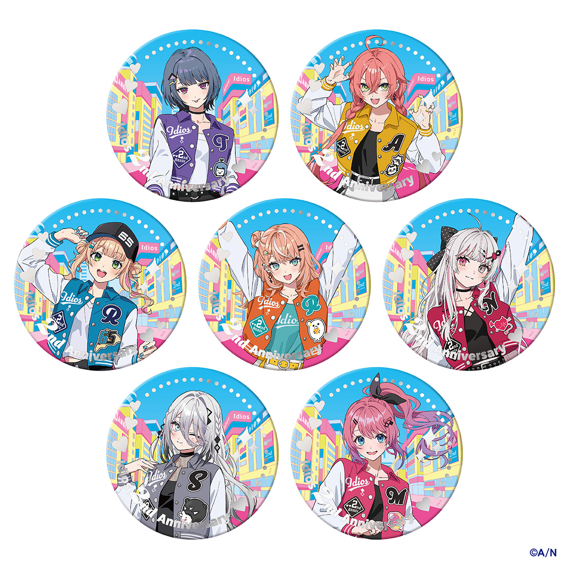 【Idios 2nd Anniversary】BIGジュエリー缶バッジ 小清水透の公式画像