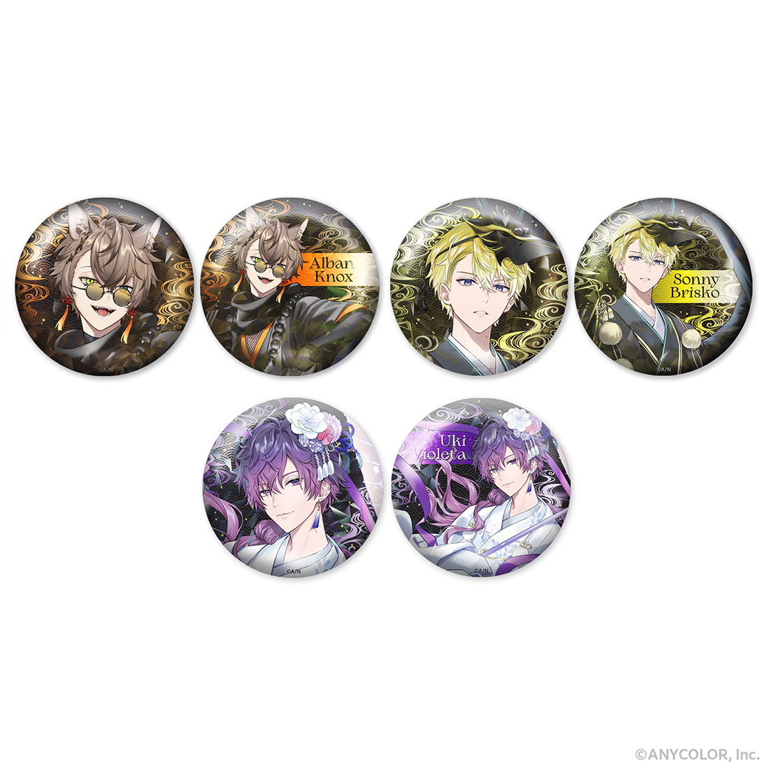 【Noctyx 4th Anniversary】ホログラム缶バッジ サニー・ブリスコー①