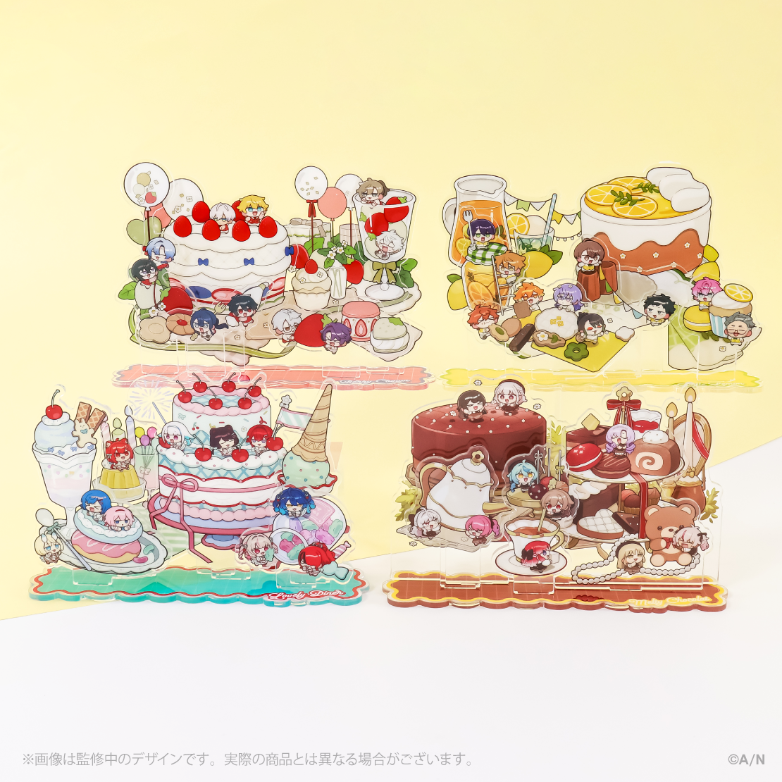 【にじさんじ 8th with cake!】アクリルジオラマ