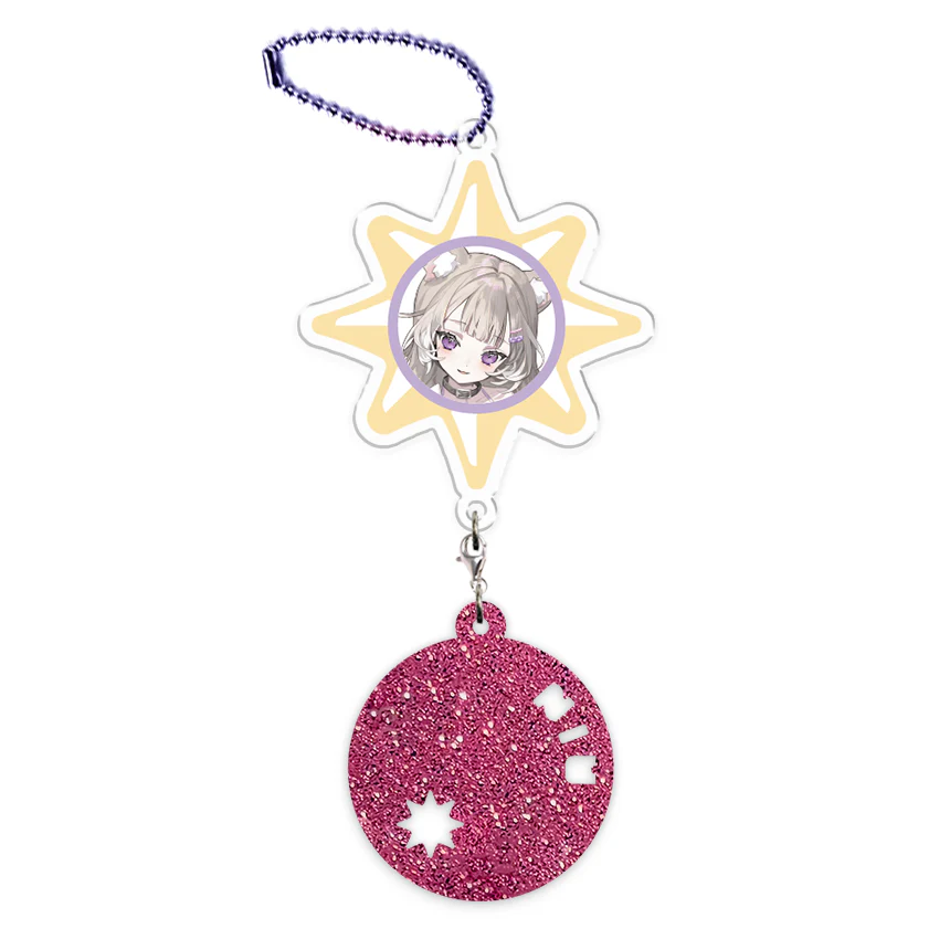 2023クリスマス アクリルオーナメントキーホルダー 夜絆ニウ