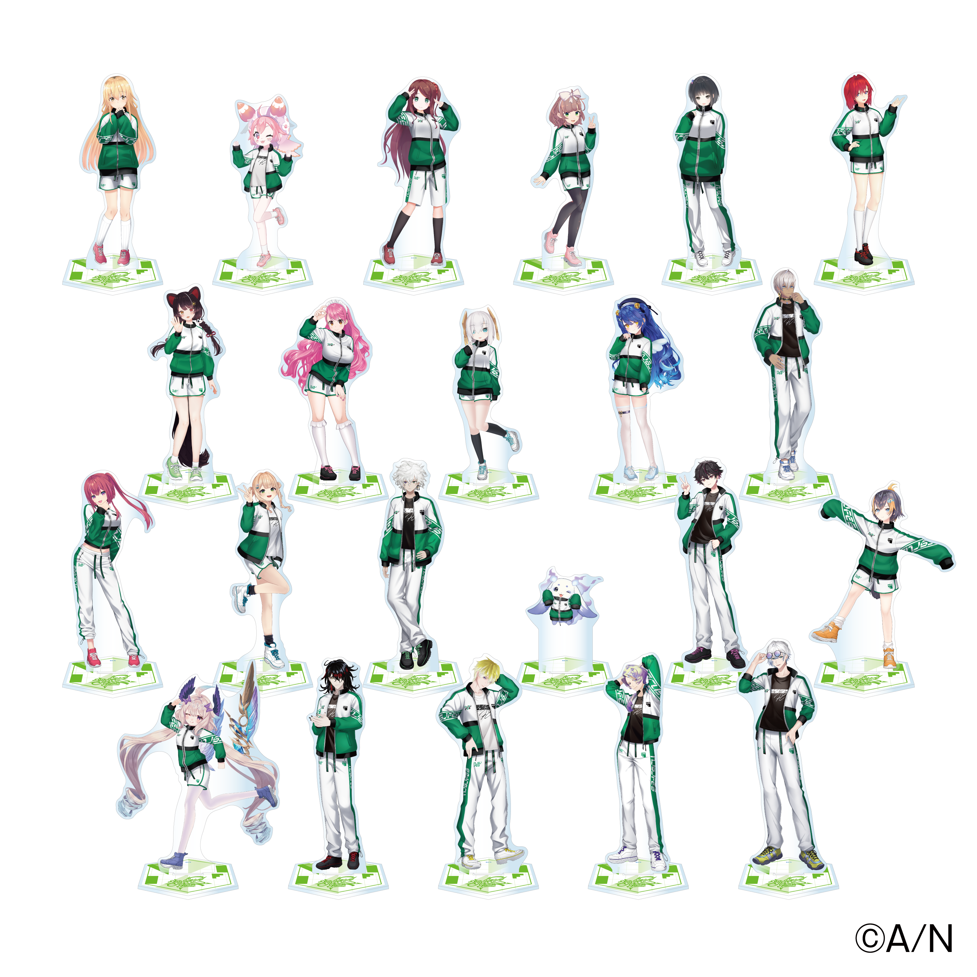 【にじフェス2026】クラスジャージアクリルスタンド グリーン 【にじフェス2026】クラスジャージアクリルスタンド グリーン 赤羽葉子の公式画像