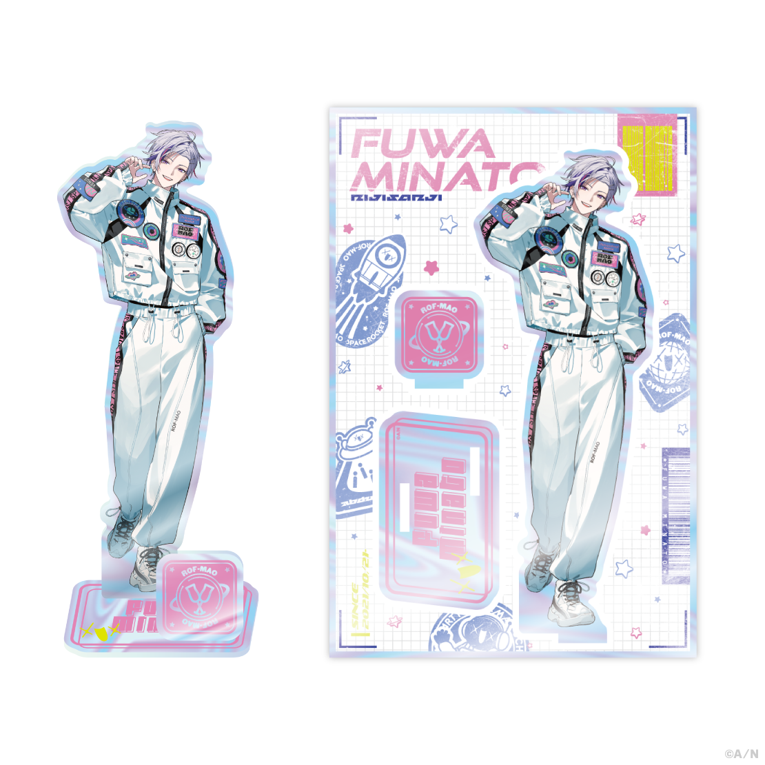 【ROF-MAO UCHU PARTY! -4th Anniv.-】オーロラアクリルスタンドの商品画像