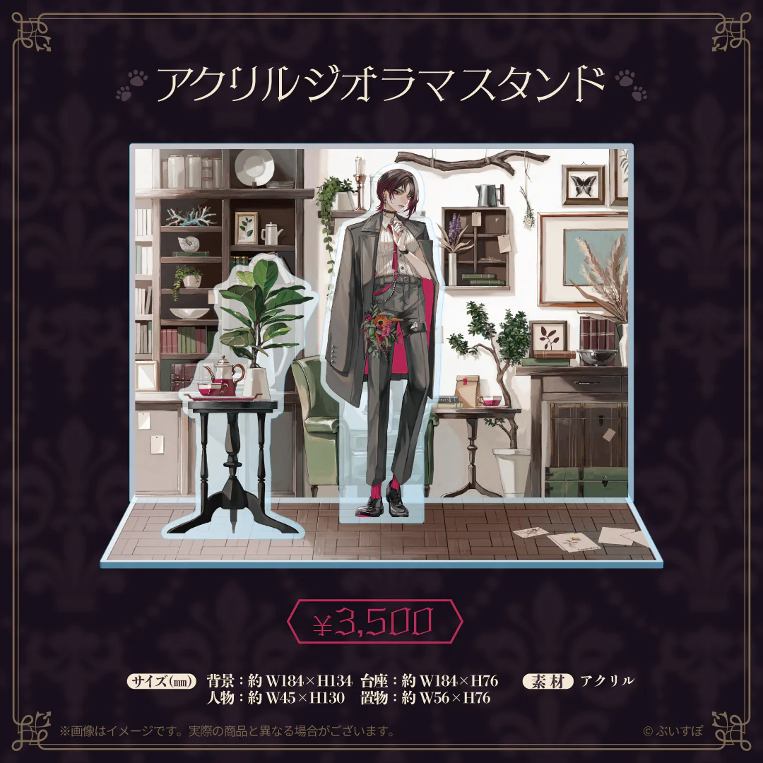 如月れん 誕生日記念2023 アクリルジオラマスタンド