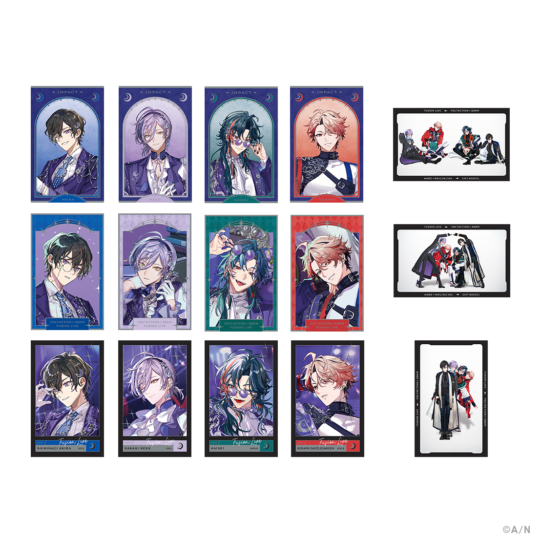 【IMPACT】ランダムフォト風カード  月組の公式画像