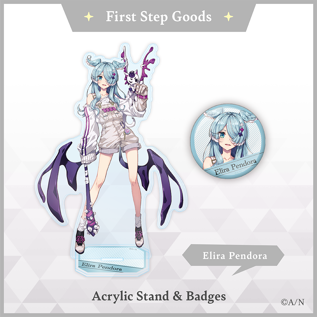 【First Step Goods】エリーラ ペンドラ 缶バッジ