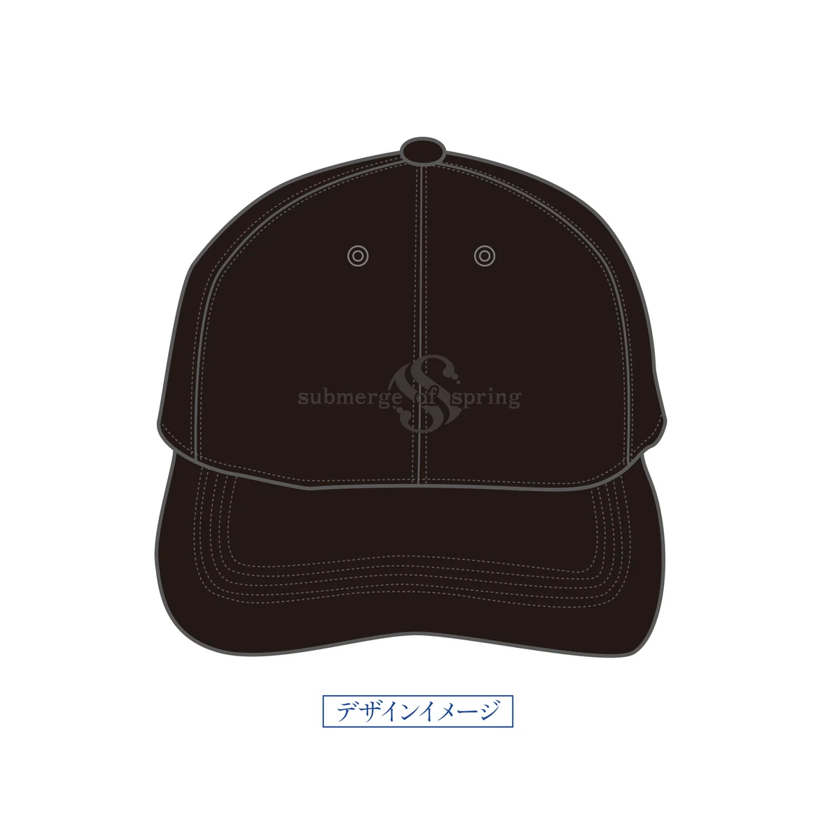 あおぎり高校 春雨麗女 1st ONE-MAN LIVE 「submerge of spring」グッズ キャップの商品画像