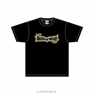 「【聖★ミルキーウェイ学園】チームTシャツ」の商品画像（にじホロ交流戦 OFFICIAL GOODS STORE）