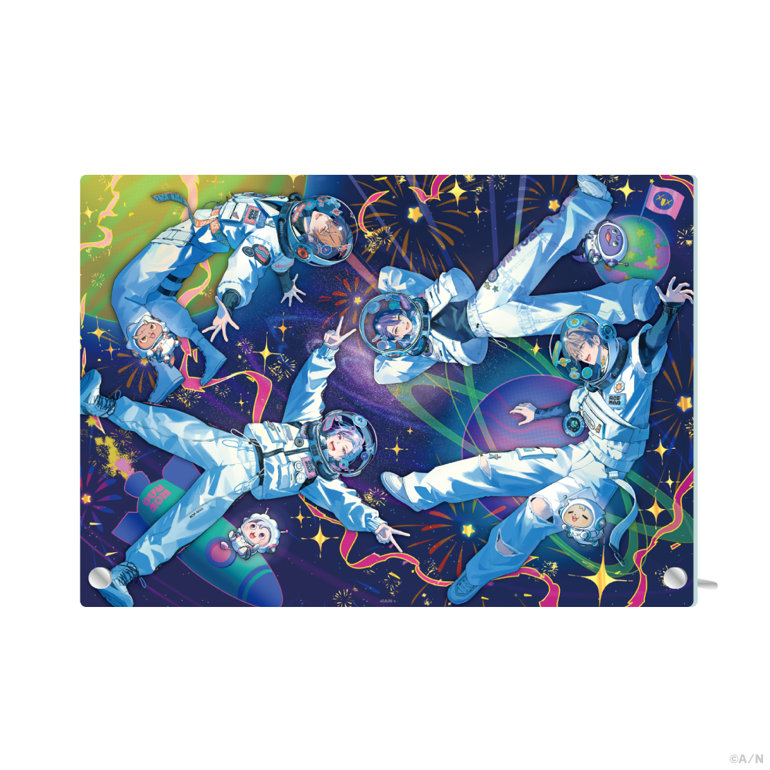 【ROF-MAO UCHU PARTY! -4th Anniv.-】箔押しアクリルパネル