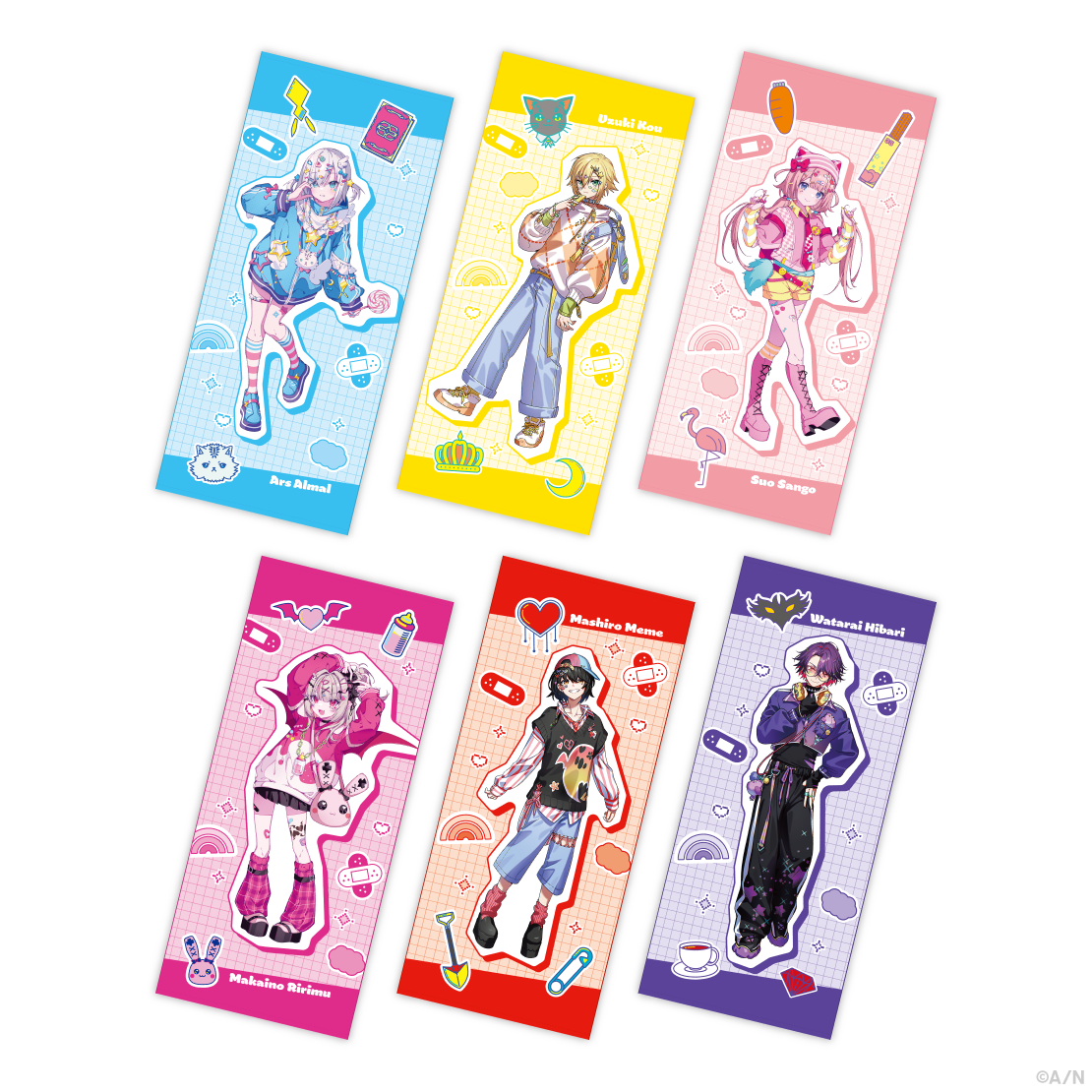 【にじさんじデコラモード】フェイスタオル アルス・アルマルの公式画像