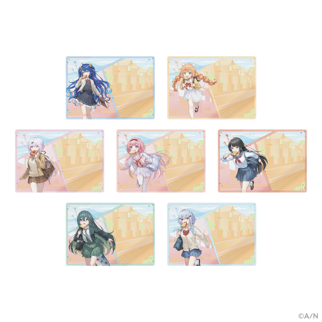 【食パンダッシュ】レンチキュラーアート 雲母たまこの公式画像