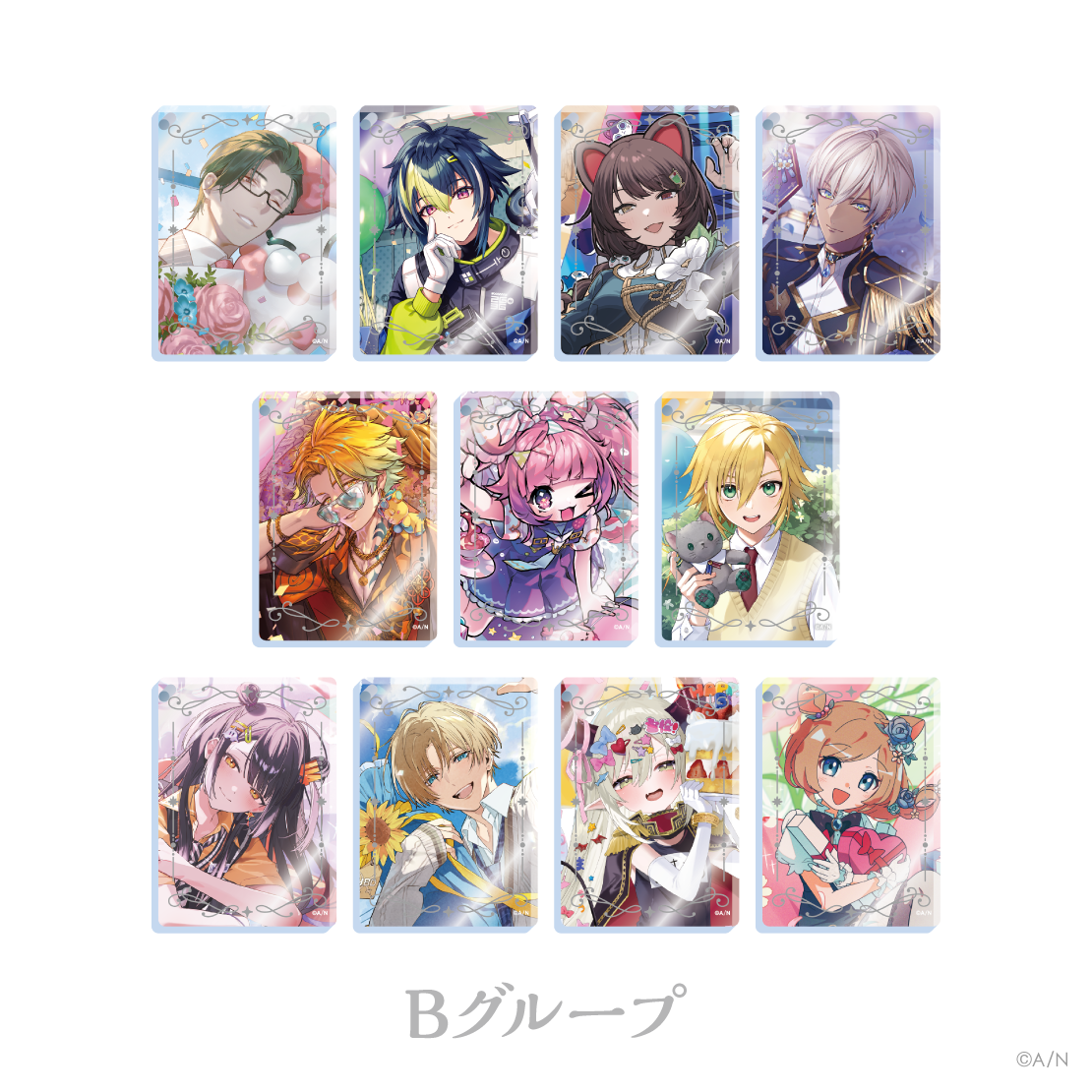 【にじさんじ ノスタルジアコレクション2026】アクリルブロックキーホルダー Bグループ 【にじさんじ ノスタルジアコレクション2026】アクリルブロックキーホルダー 宇志海いちご