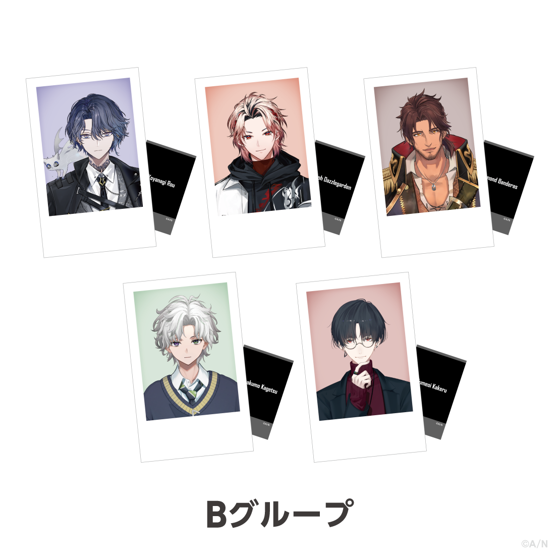【Another Style Goods vol.1】ランダムチェキ風カード Bグループ 【Another Style Goods vol.1】ランダムチェキ風カード Bグループの公式画像