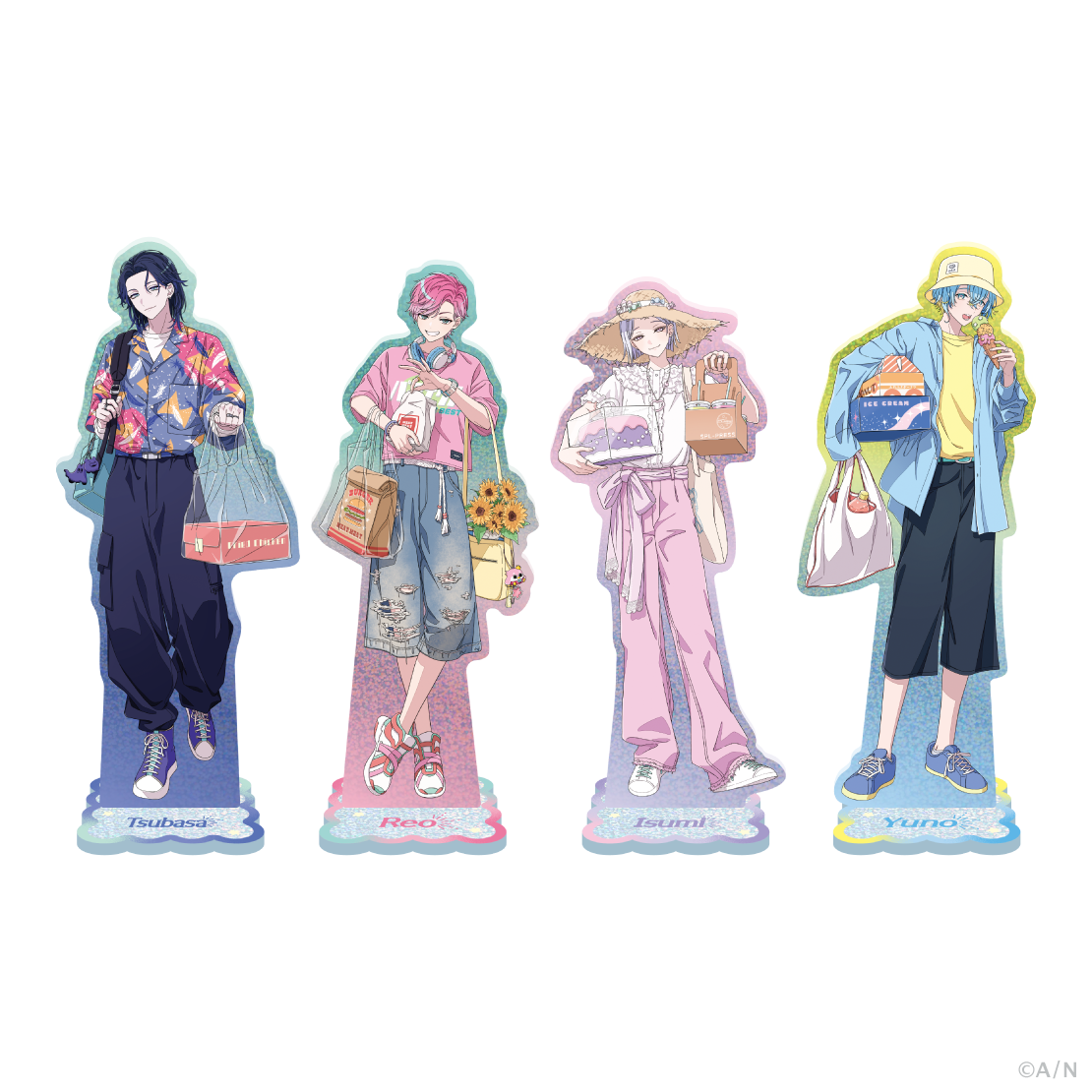【ぽっぴん!すぷれあ】ホログラムアクリルスタンド 皇れお