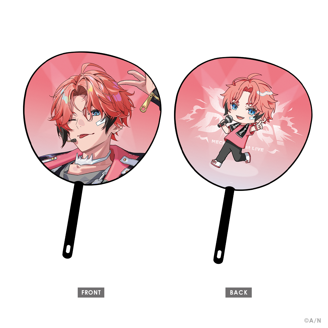 【MECHATU-A 1st LIVE】ジャンボうちわ【MECHATU-A 1st LIVE "Over Drive!"】の商品画像