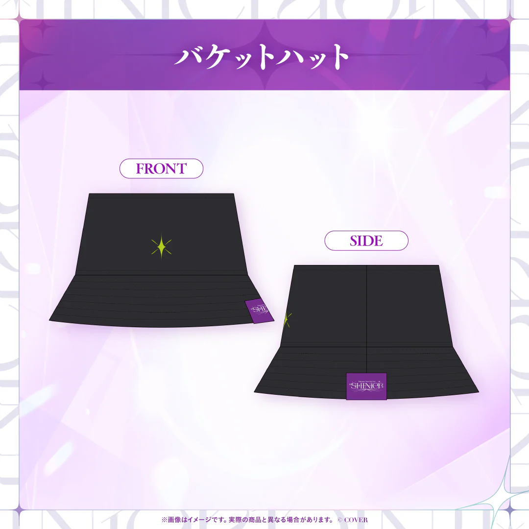 【2次受注】 Tokoyami Towa 2nd Live "SHINier"ライブグッズ バケットハットの公式画像