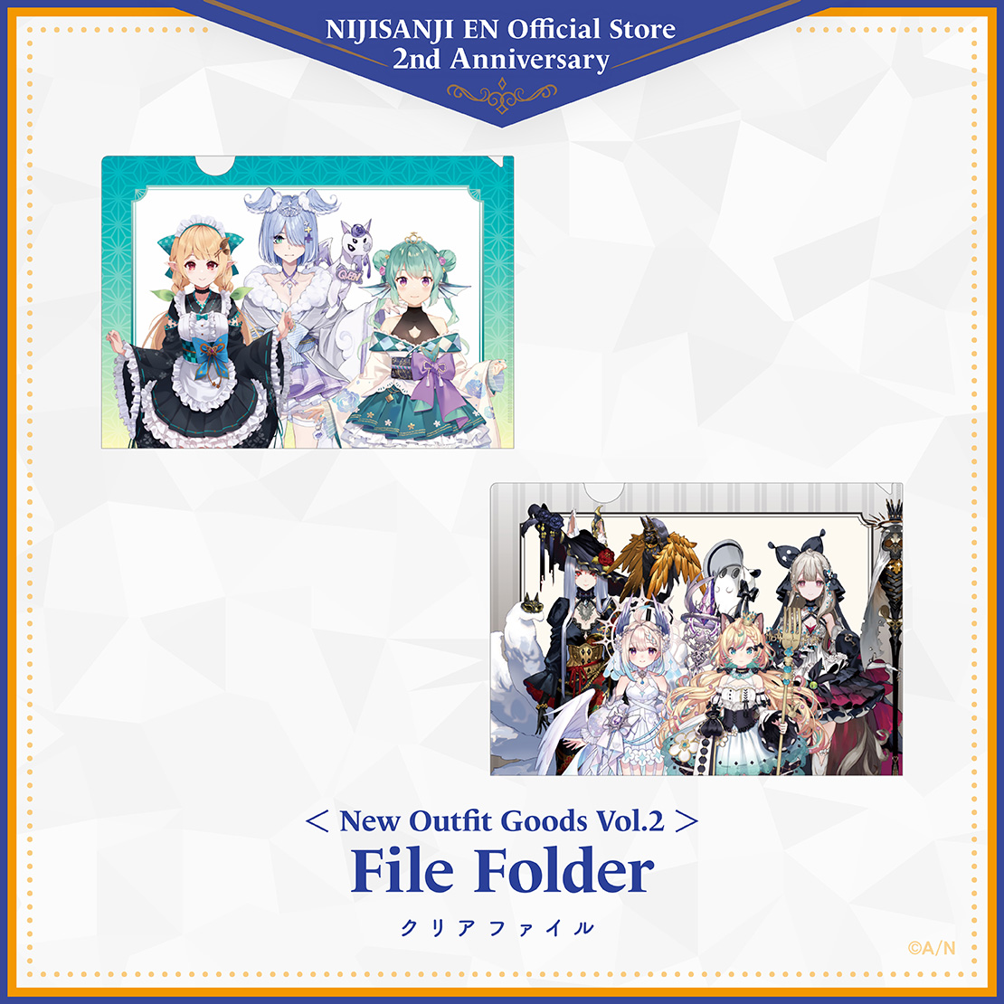 【New Outfit Goods Vol.2】クリアファイル Ethyria