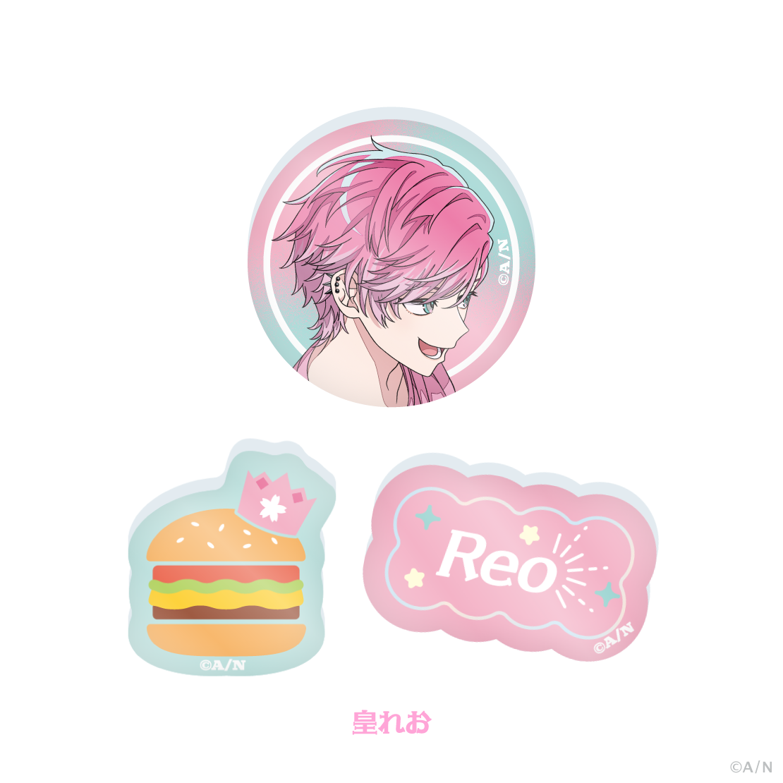 【ぽっぴん!すぷれあ】ぷっくりアクリルステッカーの商品画像