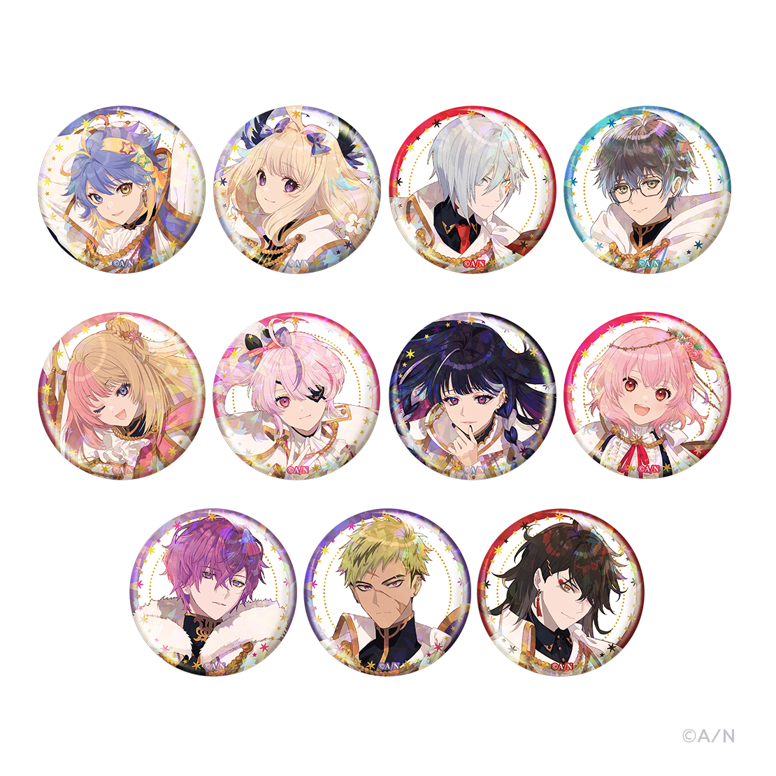 【NIJISANJI EN 3rd Anniversary】ホログラム缶バッジ ヴォックス・アクマ