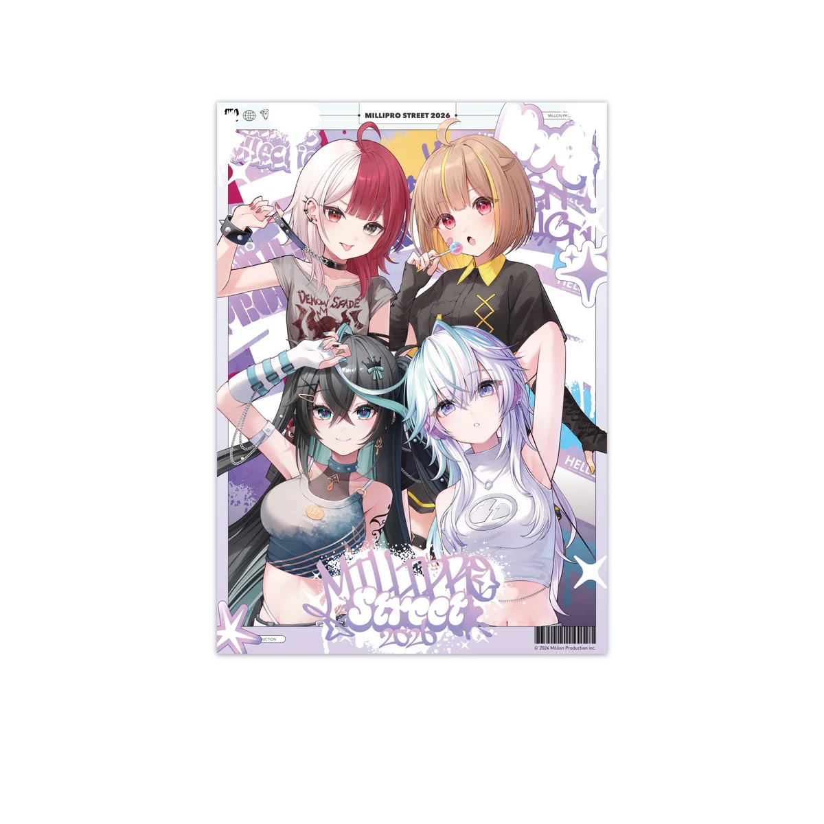 ミリプロ ストリートコレクション2026 クリアポスター ミリプロ ストリートコレクション2026 クリアポスターの公式画像