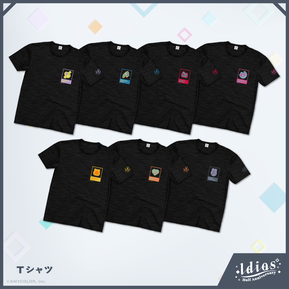 【Idios Half ANNIVERSARY】Tシャツ 五十嵐梨花