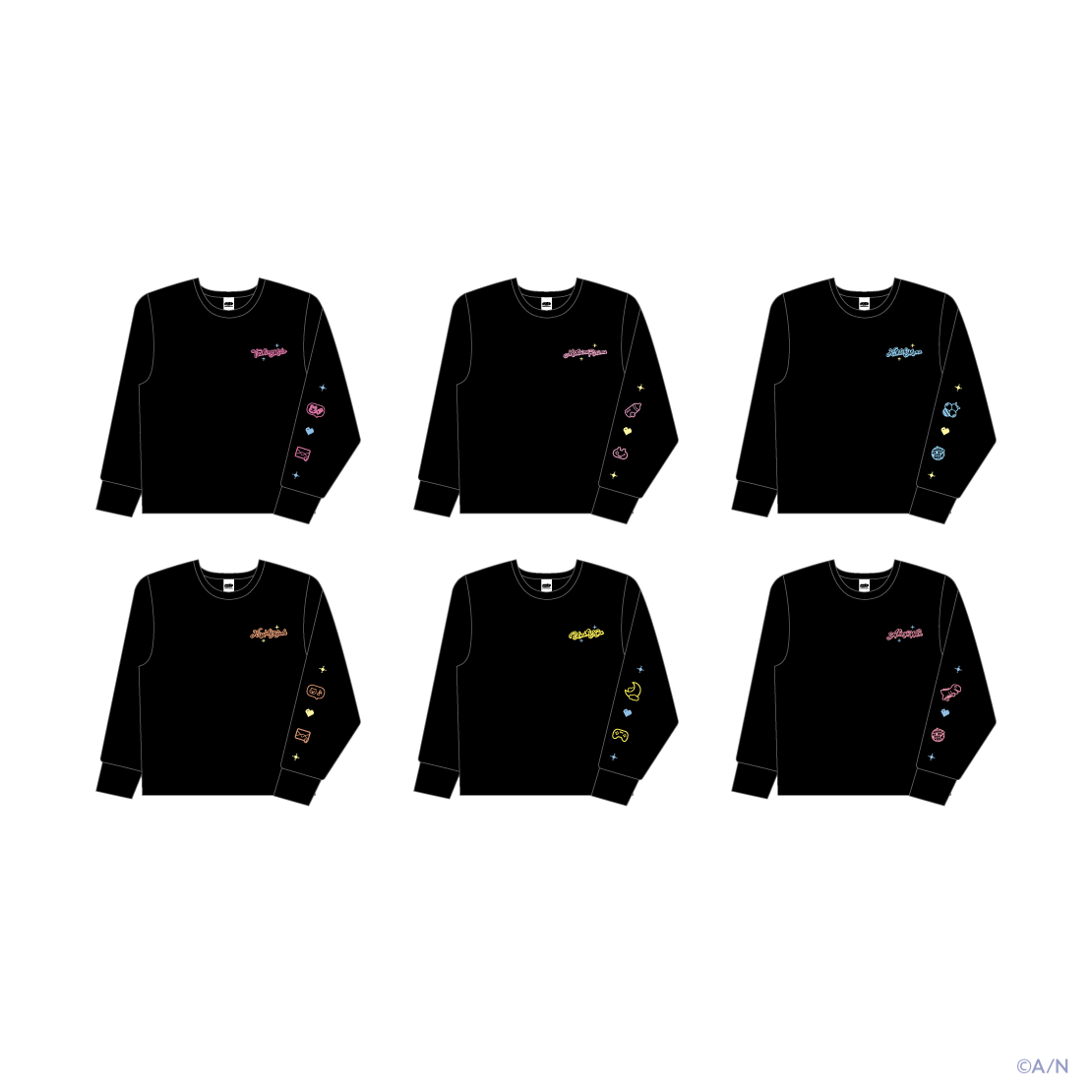 【ヨルガタニンゲン】ロングTシャツ 赤城ウェン