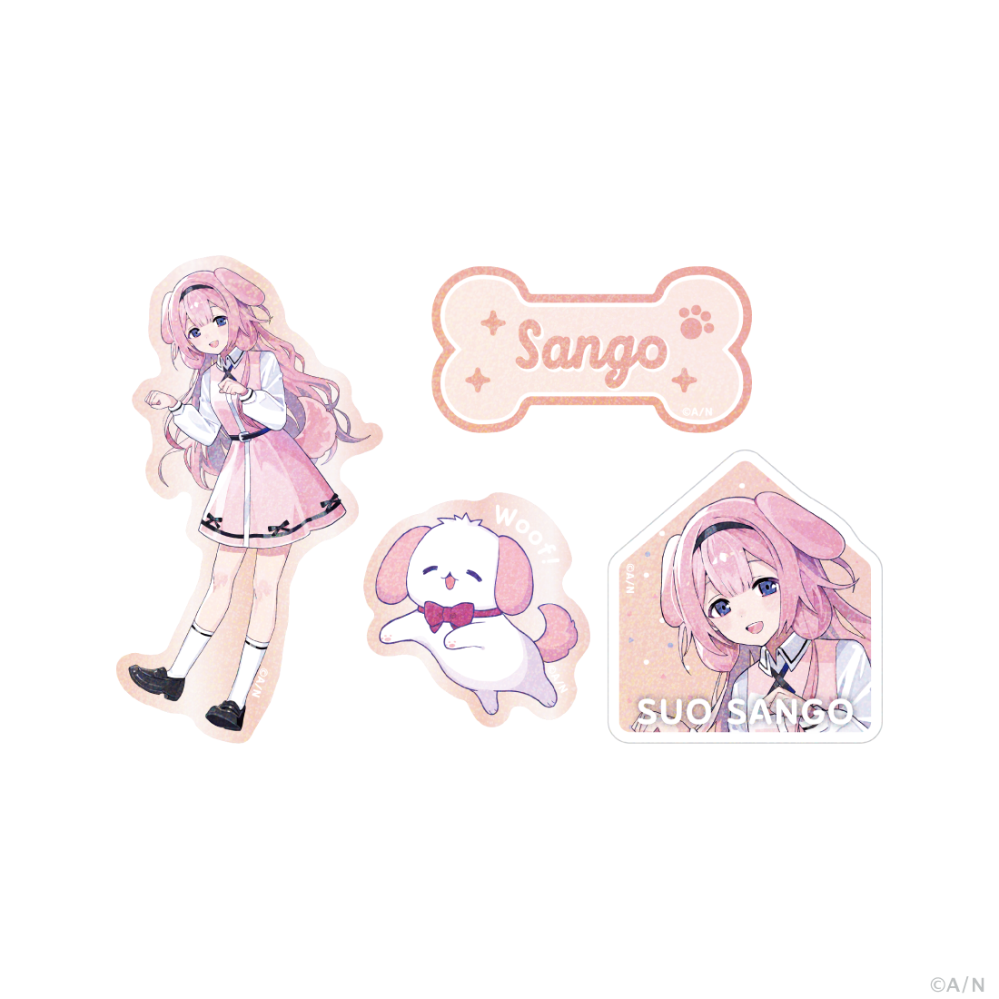 【わんにゃんdays vol.2】クリアステッカーセットの商品画像