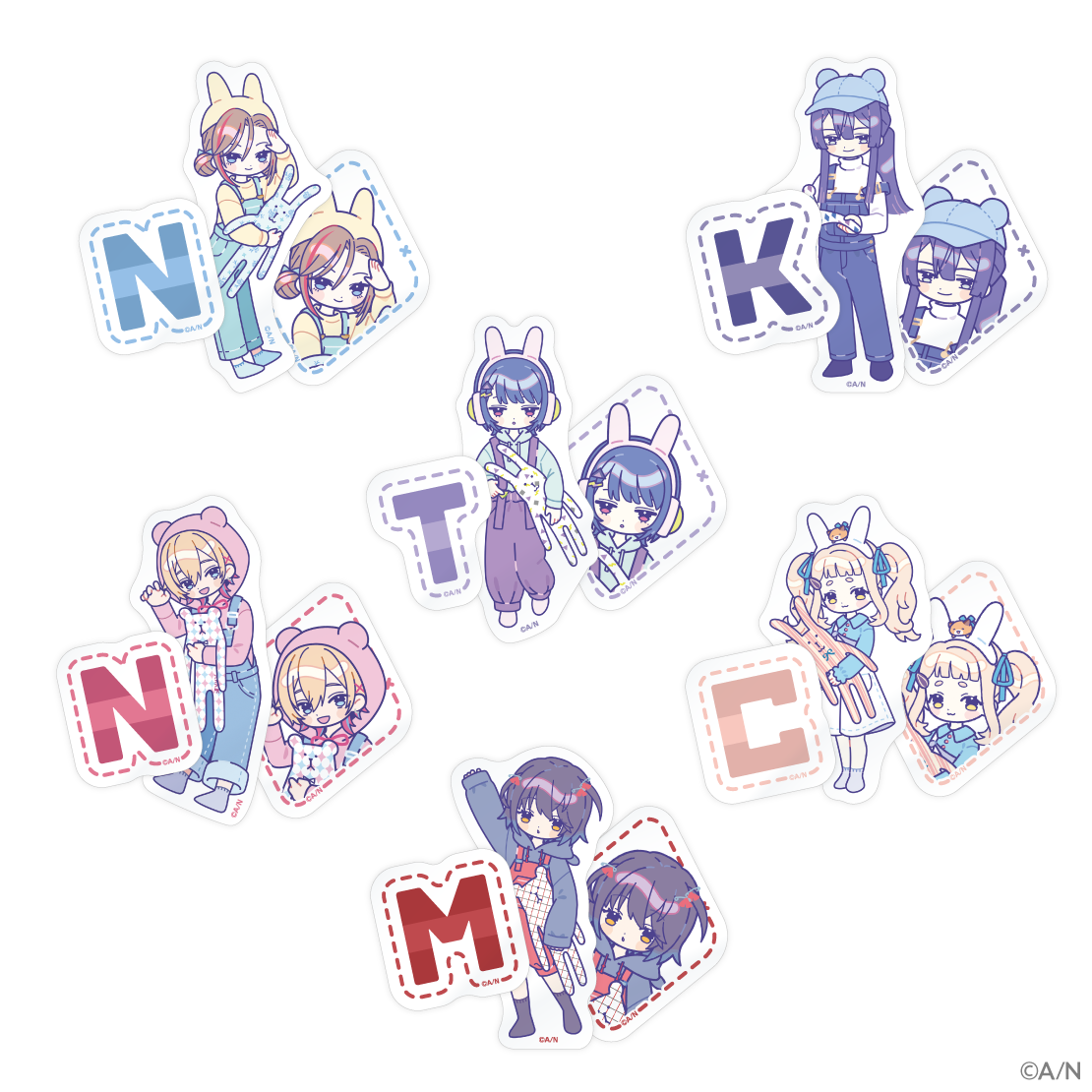 【にじさんじ×CRAFTHOLIC】ステッカーセット 小清水透の公式画像