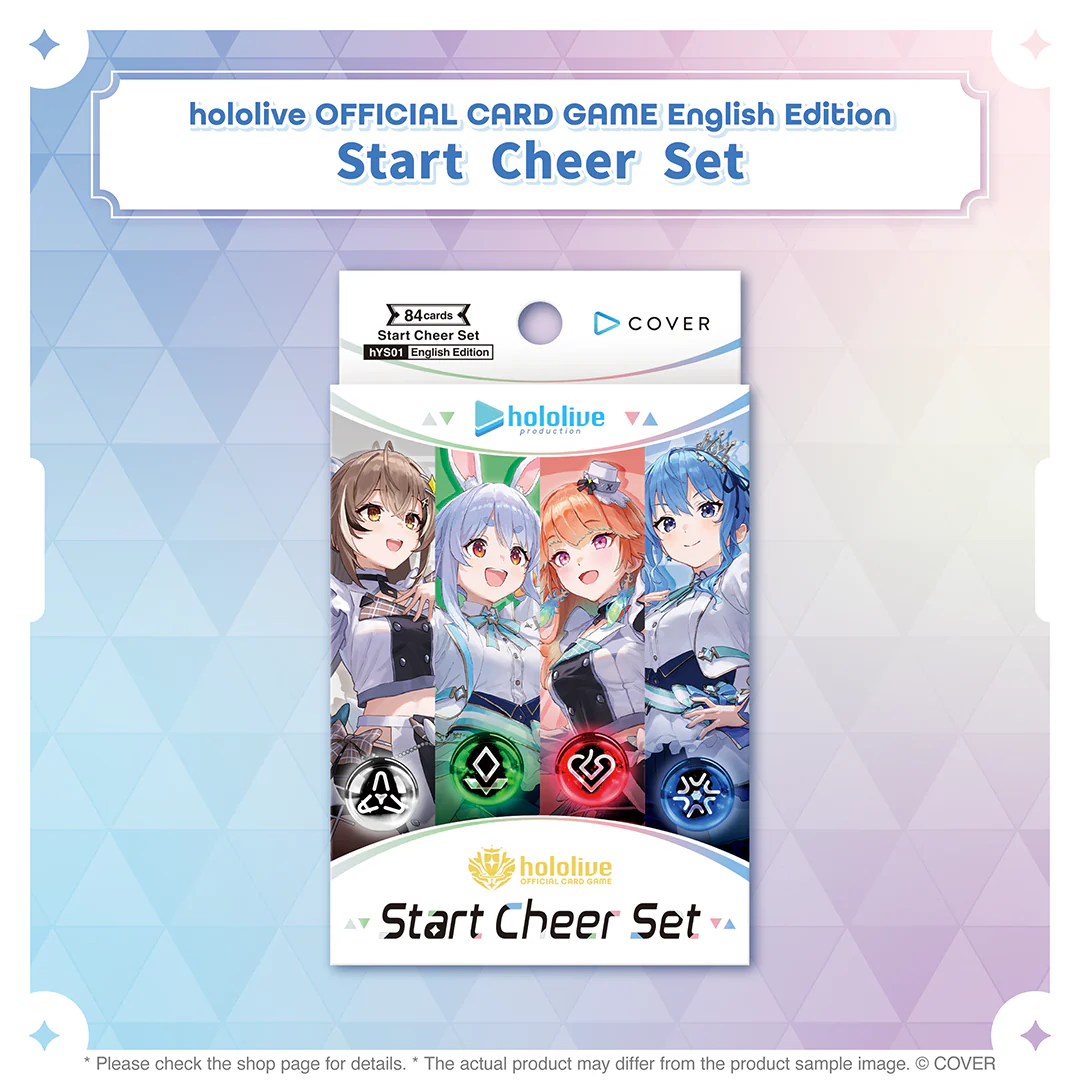 hololive OFFICIAL CARD GAME English Edition Start Cheer Set