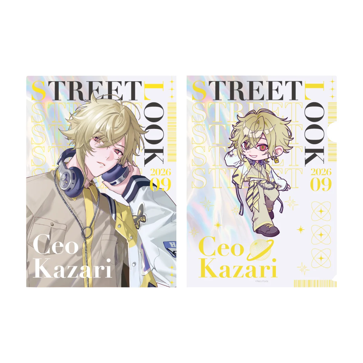 【2026 STREET LOOK】クリアファイル 瀬尾カザリ